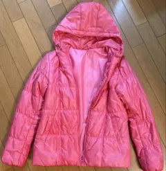 00s Old UNIQLO pink down jacket archive