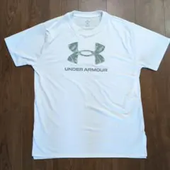 UNDER ARMOUR Tシャツ カモフラロゴ ホワイト XLのサムネイル