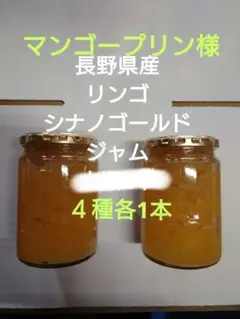 マンゴープリン様専用　長野県産　　ジャム　４種　各1本ずつ