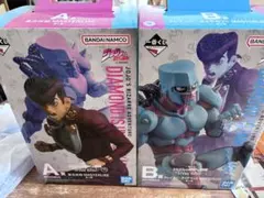 ジョジョ一番くじ　仗助　クレイジーダイヤモンド　A賞B賞 おまけ付き