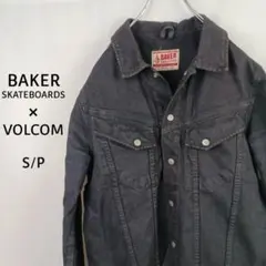 BAKER×VOLCOM　コラボ　Gジャン　デニムジャケット　S　ブラックのサムネイル
