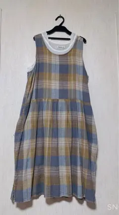 [新品未使用]可愛いガーリーなワンピース(キャミ付き) ⭐️お値引き可能です⭐️