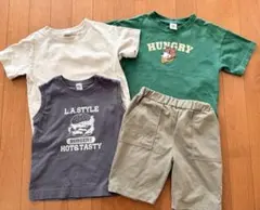Tシャツとショートパンツセット 110 男の子