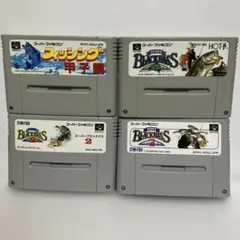 スーパーファミコン ソフト 4本セット① - メルカリ