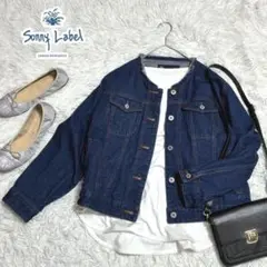 アーバンリサーチサニーレーベル ノーカラーデニムジャケット SonnyLabel