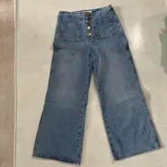 ZARA ワイドデニムパンツのサムネイル