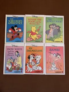 【子供向け】 海外限定 洋書 英語絵本 6冊セット ディズニー