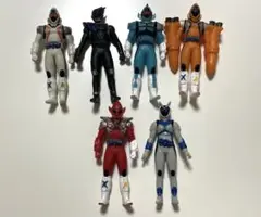 仮面ライダー フォーゼ フィギュア 6体セット まとめ売り ソフビ