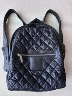 美品CHANEL シャネル キルティング リュック バックブラック　コココクーンのサムネイル