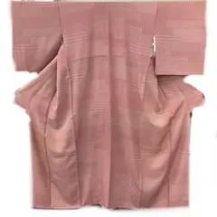 ☆中古品☆小物　単品　正絹　寄せ柄　小紋KM-032-25