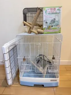イージーホーム ブルー 35 インコ 鳥かご 暖房器具