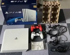 PS4 Pro ホワイト 本体　1TB 箱あり