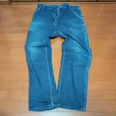 Carhartt インディゴ ワークパンツ 34×32