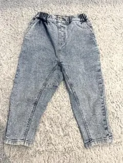 branshes ガーデナーテーパードパンツ　デニムパンツ 110cm