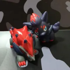 ポケモン 指人形 ゾロア＆ゾロアーク
