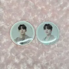 SEVENTEEN エスクプス 缶バッジ ステッカー D賞 一番くじ 2022