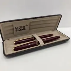 MONTBLANC 万年筆 ボールペン セット ケース付き - メルカリ