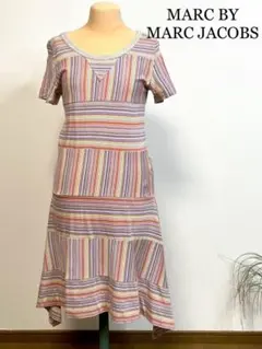 マークバイマークジェイコブス　マルチカラー　ワンピース　XS