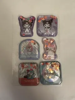 マイメロ・クロミ・ハンギョドンウォーターシールおすそ分け