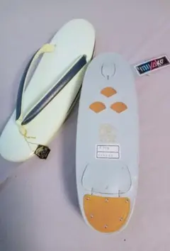 美品未使用タグ付き　金鷲本舗　キンワシ草履 Lサイズ