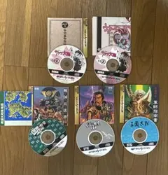 セガサターン 信長の野望 他　４点セット