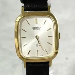 稼働 新品電池 セイコー ゴールド レディース クォーツ S000656 新品電池/稼働】 SEIKO クォーツ レディース 腕時計 ゴールド文字盤
