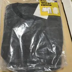 G-house メンズ ルームウェア チェック柄　室内着　長袖　パジャマ
