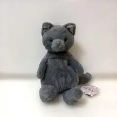 ネコ　ぬいぐるみ　サン・アロー　Belly fur　グレー【新品未使用タグ付き】のサムネイル