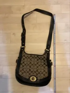 COACH ショルダーバッグ ダークブラウン