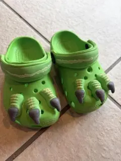 Crocs クロックス　キッズ 恐竜 グリーン　６のサムネイル