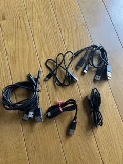 USB充電ケーブル Cタイプ10本セット 黒