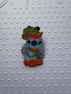 スティッチ エルフ ピンバッジ ディズニー