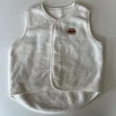 アンパンマン　ベビーベスト サイズ90 ホワイト