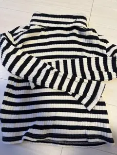 epineボーダータートルネックrib knit highneck border