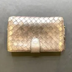 BOTTEGA VENETA 財布 イントレチャート レザー ボッテガヴェネタ