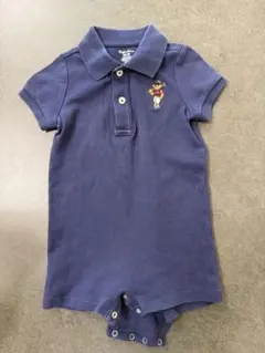 Ralph Lauren ネイビー ポロシャツロンパース