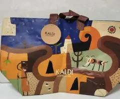 KALDI 　カルディ　エコバッグ 伝説柄　大