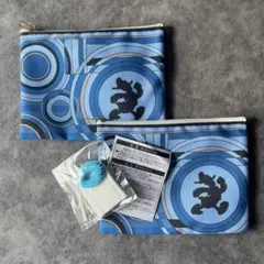 【新品未使用】ドナルドダック ディズニー アンバサダーホテル ポーチセット 2個