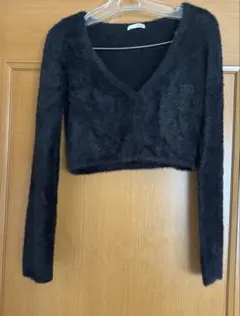 Symmetry GYDA embroideryシャギーニットカーディガンのサムネイル