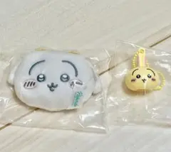 ちいかわマスコットミラー、リップキャップマスコット　うさぎ