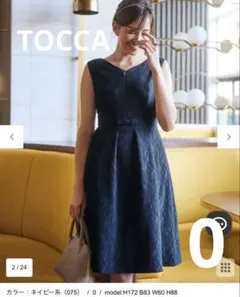 2025年最新】TOCCA レディース ひざ丈ワンピースの人気アイテム - メルカリ