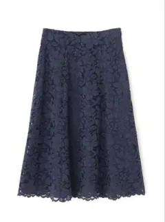 PROPORTION BODY DRESSING フラワーレーススカート　M