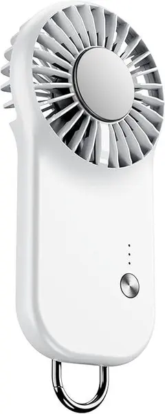 ハンディファン 冷却プレート ひんやり 携帯扇風機 冷感 急速充電 カラビナ