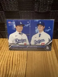 大谷翔平・山本義隆 トレーディングカード　toppsnow 入団会見　2枚