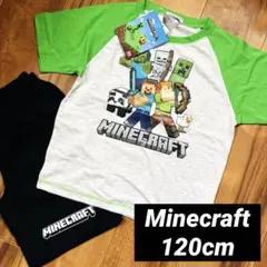 【新品】120 マインクラフト キャラクター パジャマ 半袖 半ズボン 男の子