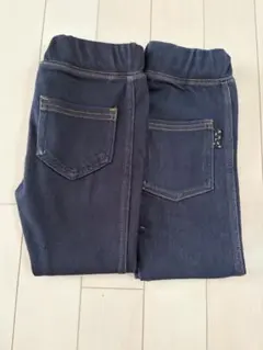 デニム風 ボトムス 2点セット 100cmのサムネイル