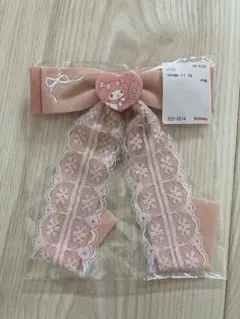 マイメロ　リボン　ヘアゴム