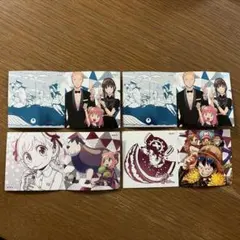 ナツコミツインステッカー2025(4枚まとめ)