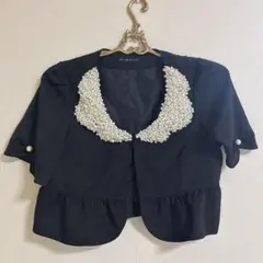WILLSELECTION パーティー　ボレロ　ジャケット　パールのサムネイル