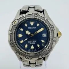 ✨SEIKO✨セイコー✨デイト✨7N35-6120✨ネイビー文字盤✨腕時計✨ 2026年最新】7N35-6120の人気アイテム - メルカリ
